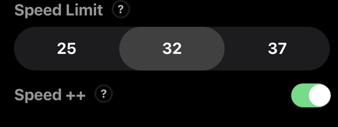 Speed Tracking